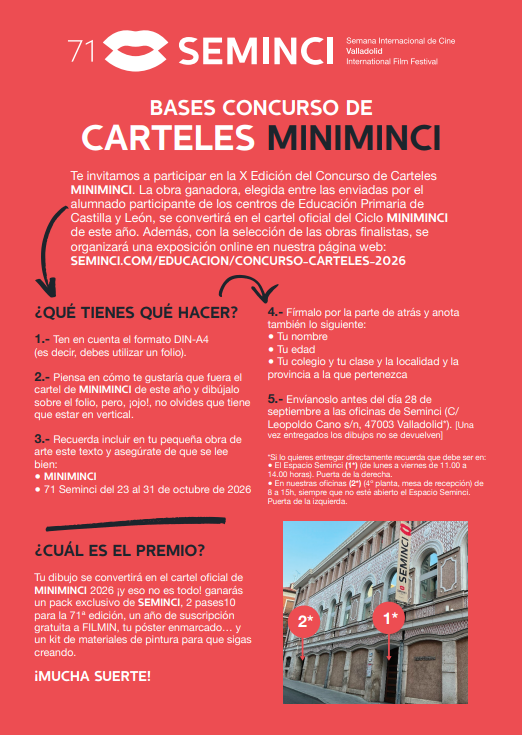 Bases concurso SEMINCI Bases concurso SEMINCI